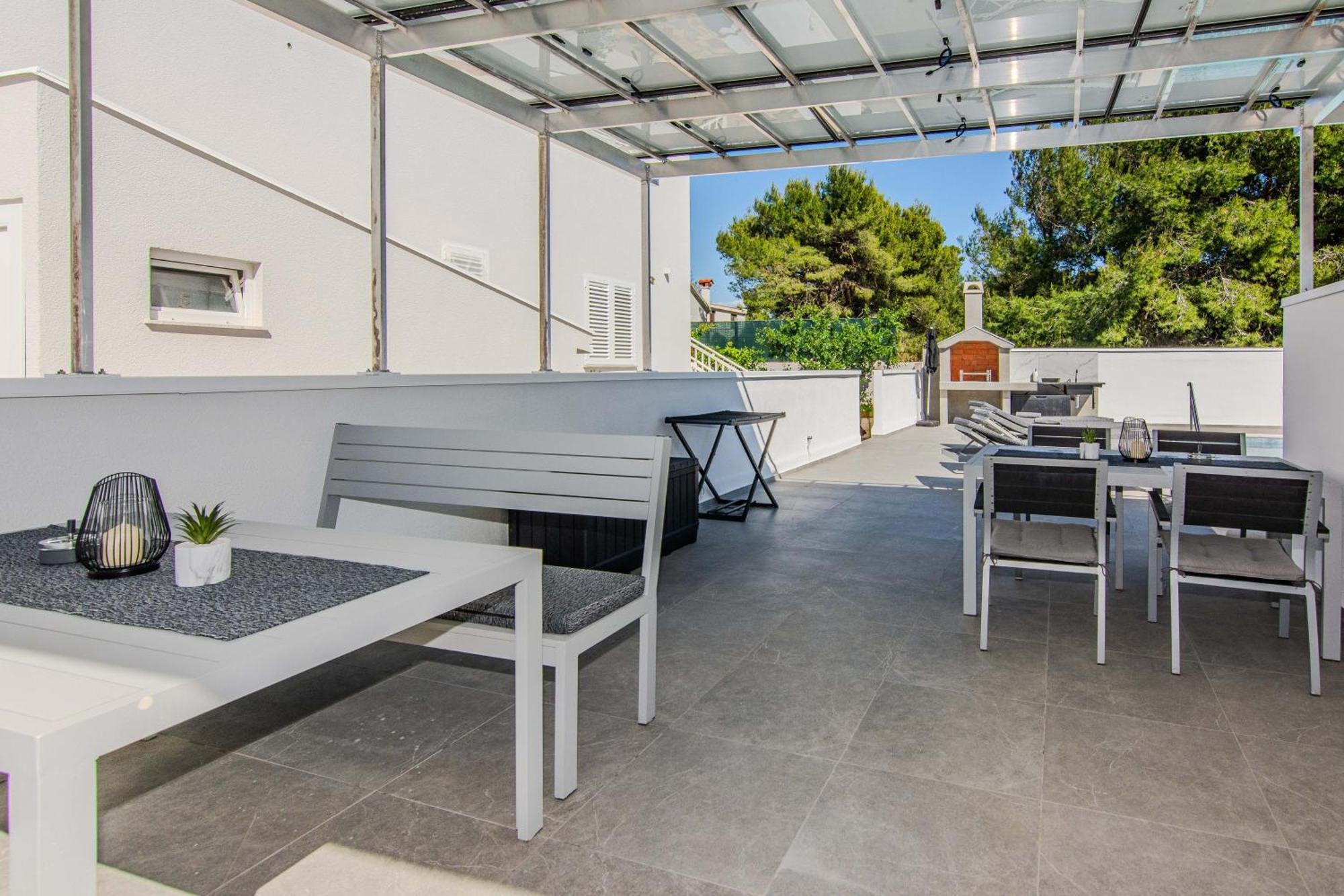 Apartmani Sanja วีร์ ภายนอก รูปภาพ